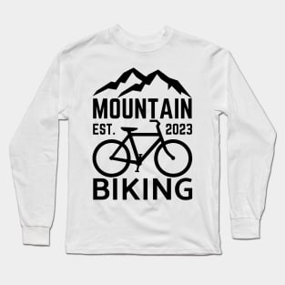 Mountain biking Long Sleeve T-Shirt